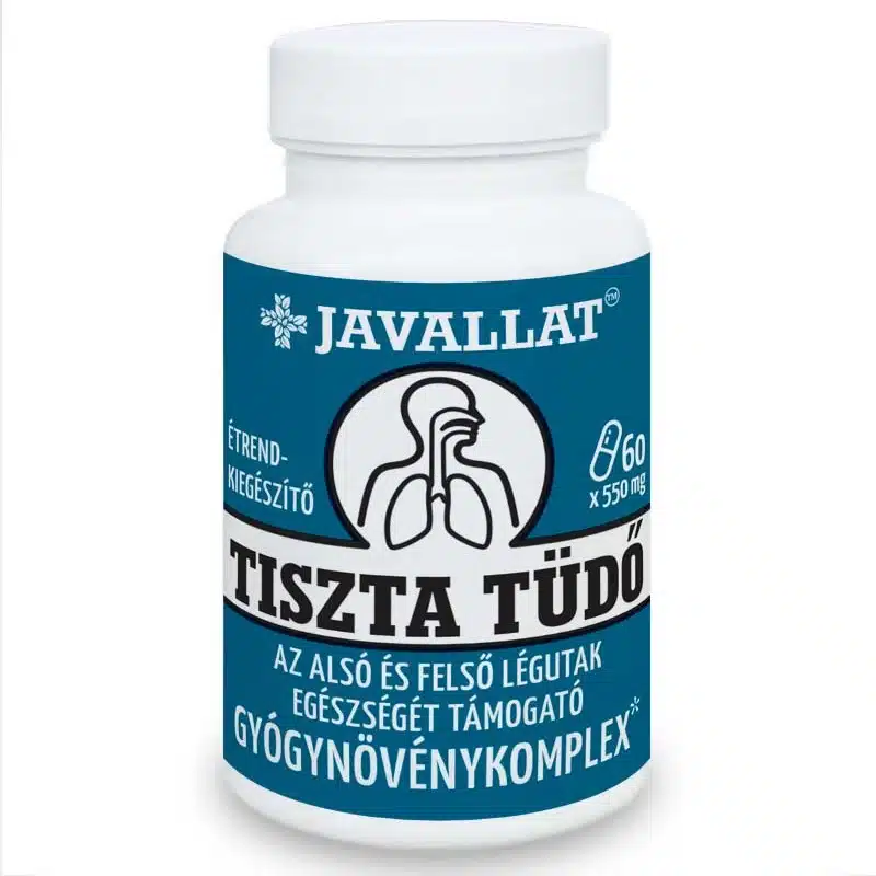 Javallat Tiszta Tüdő kapszula - 60db 1 Javallat Tiszta Tüdő