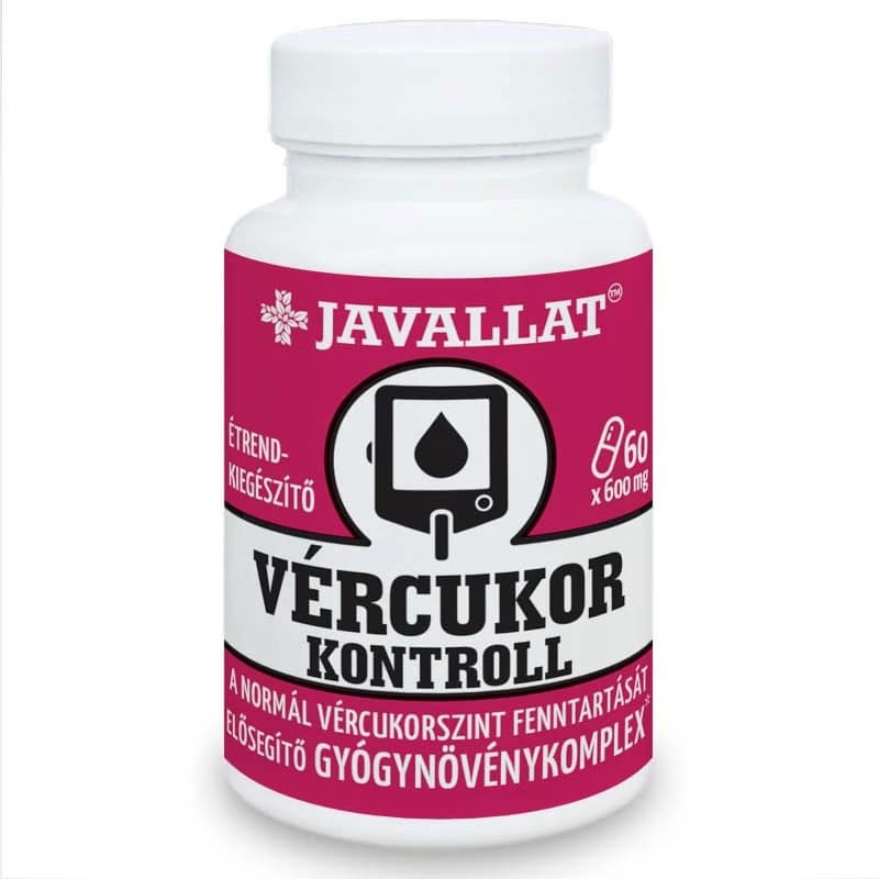 Javallat vércukor kontroll kapszula - 60db 1 Javallat vércukor kontroll