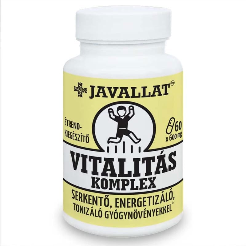 Javallat Vitalitás komplex kapszula - 60db 1 Javallat Vitalitás komplex