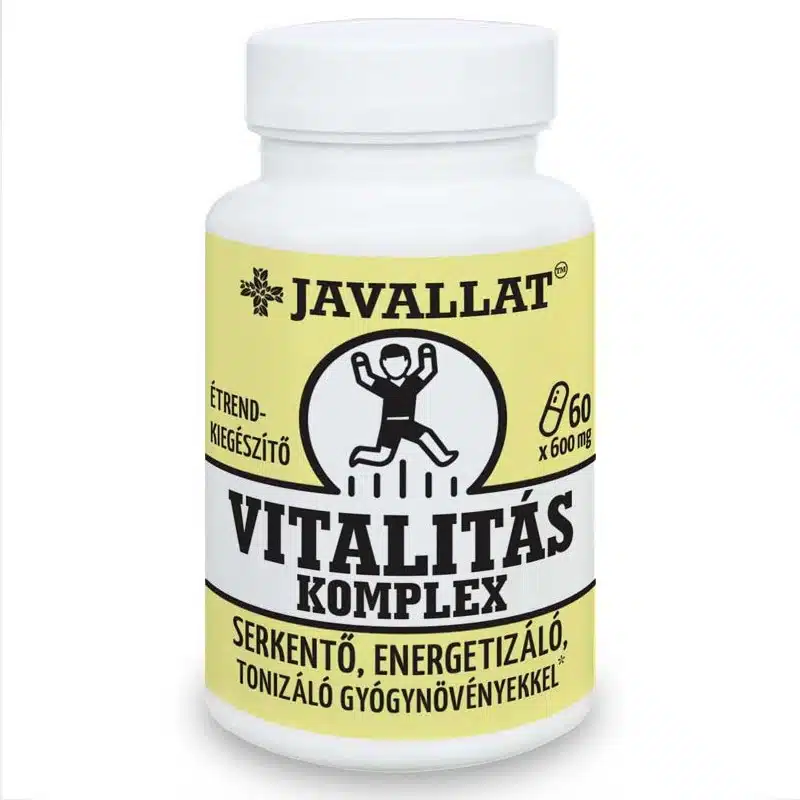 Javallat Vitalitás komplex kapszula - 60db 1 Javallat Vitalitás komplex