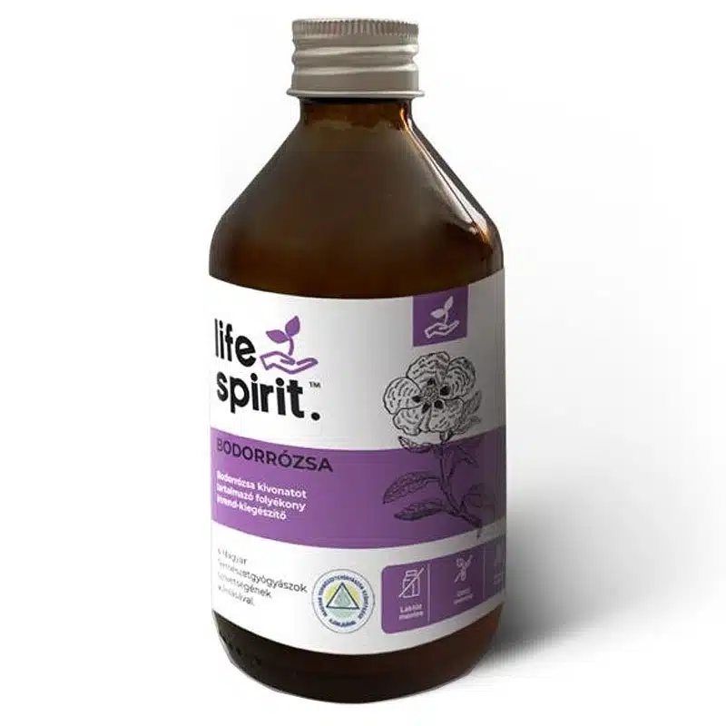 Life Spirit Bodorrózsa kivonat - 250ml 1 Life Spirit Bodorrózsa