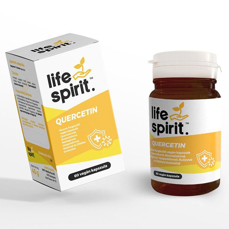 Life Spirit Quercetin kapszula - 60db 1 Life Spirit Quercetin
