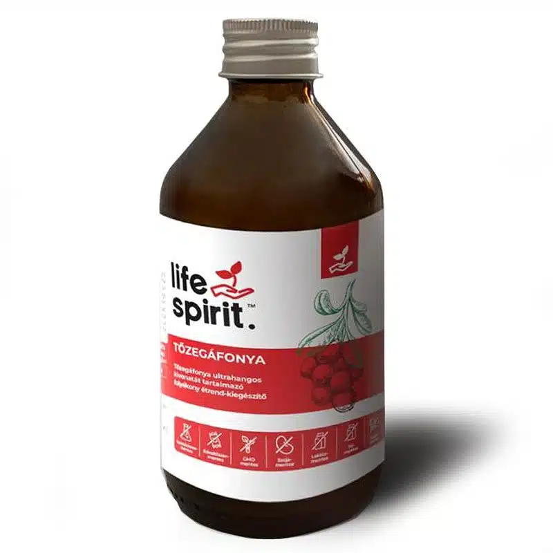 Life Spirit Tőzegáfonya kivonat - 250ml 1 Life Spirit Tőzegáfonya