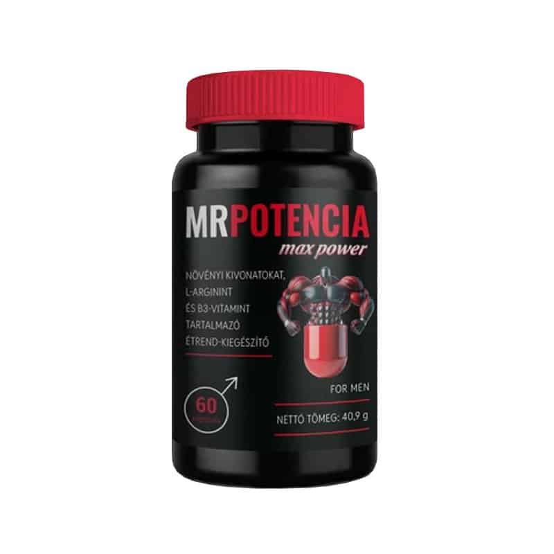 MrPotencia Max Power potencianövelő kapszula - 60db 1 MrPotencia Max Power