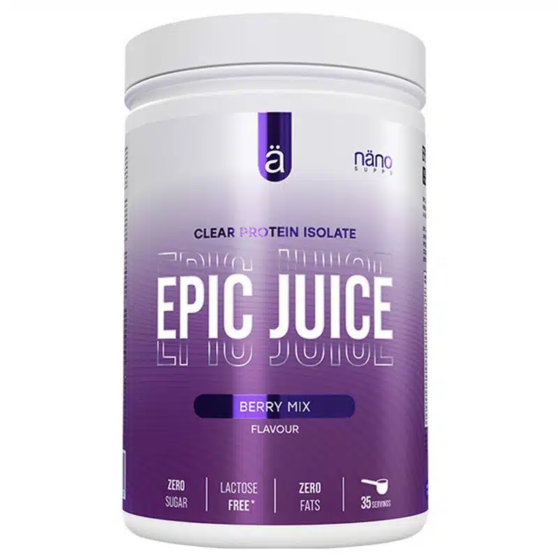 Nanosupps Epic Juice Berry Mix Tejsavó Fehérje Izolátum - 875g 1 Nanosupps Epic Juice Berry Mix Tejsavó Fehérje Izolátum