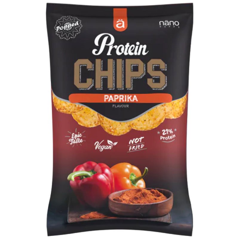Nanosupps Protein Chips Paprika - 40g 1 Nanosupps Protein Chips Paprika