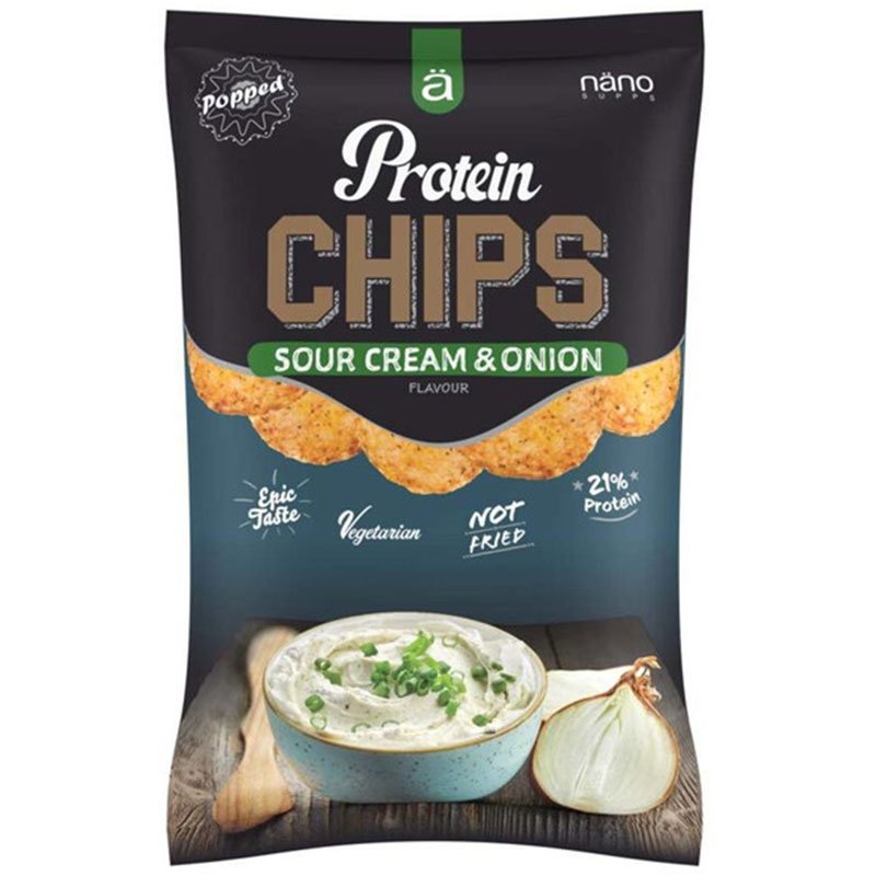 Nanosupps Protein Chips Sour Cream Onion - 40g 1 Nanosupps Protein Chips Sour Cream Onion