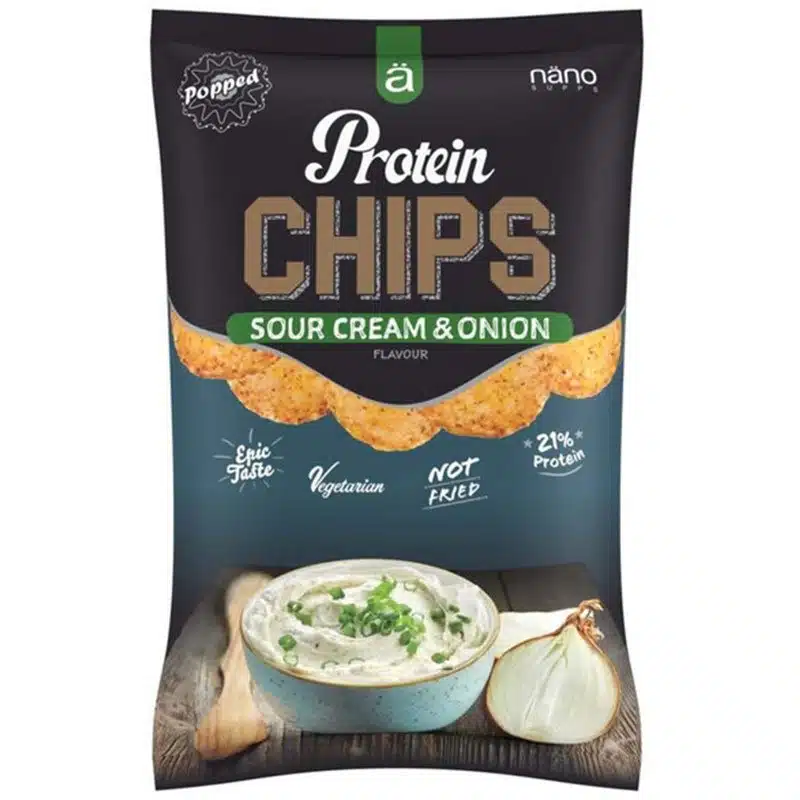 Nanosupps Protein Chips Sour Cream Onion - 40g 1 Nanosupps Protein Chips Sour Cream Onion