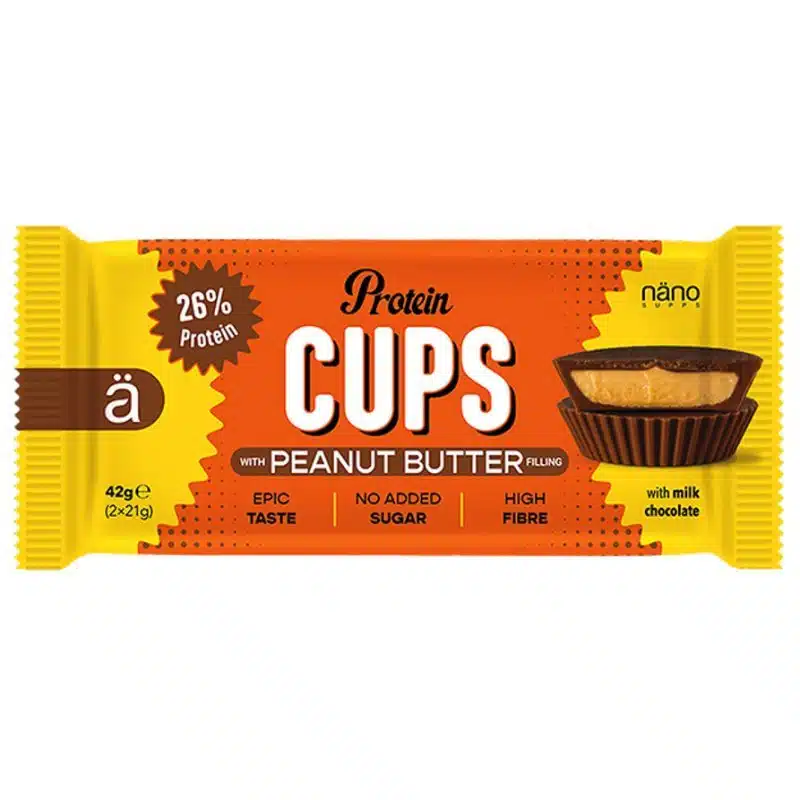 Nanosupps Protein Cups Peanut Butter - 42g 1 Nanosupps Protein Cups Peanut Butter