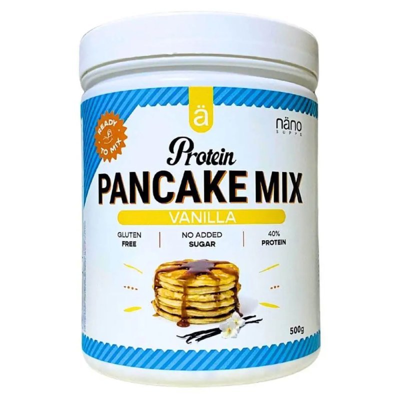 Nanosupps Protein Pancake Mix Vanilla - 500g 1 Nanosupps Protein Pancake Mix Vanilla