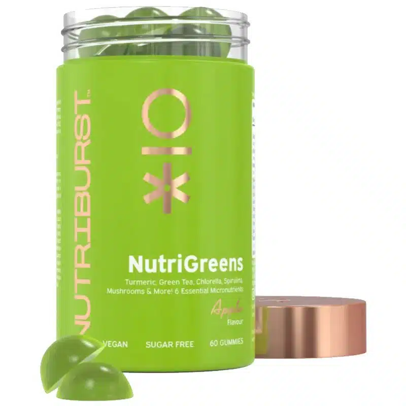 Nutriburst Premium NutriGreens gumivitamin - 60db 1 Nutriburst Premium NutriGreens