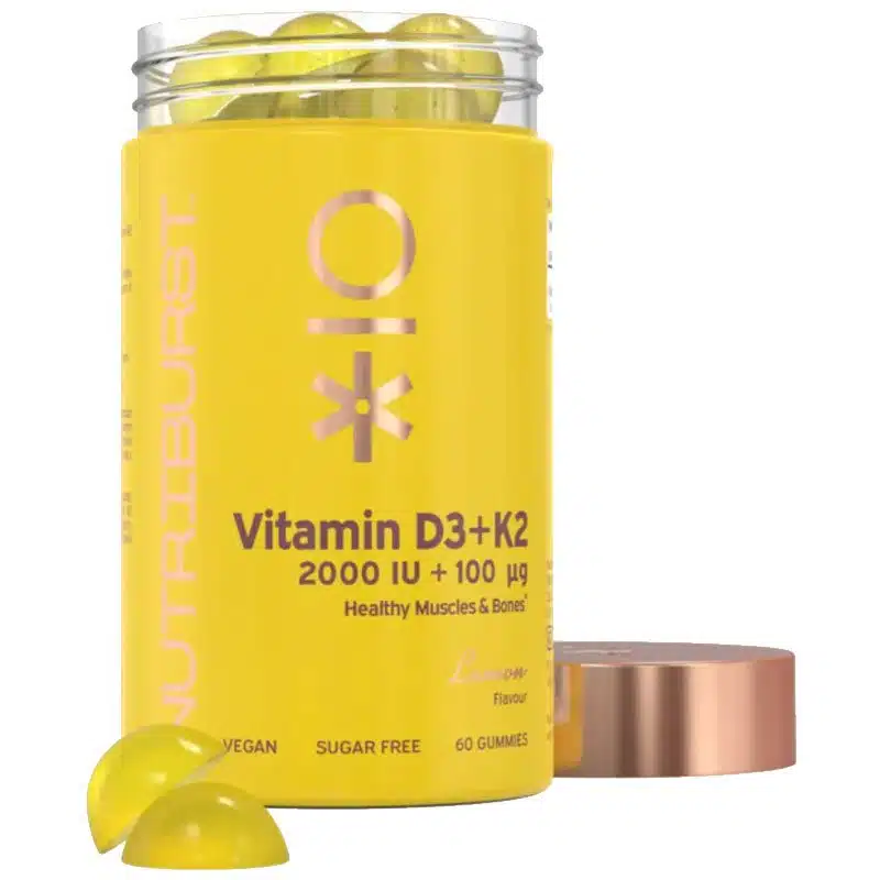 Nutriburst Premium Vitamin D3 & K2 gumivitamin - 60db 1 Nutriburst Premium Vitamin D3