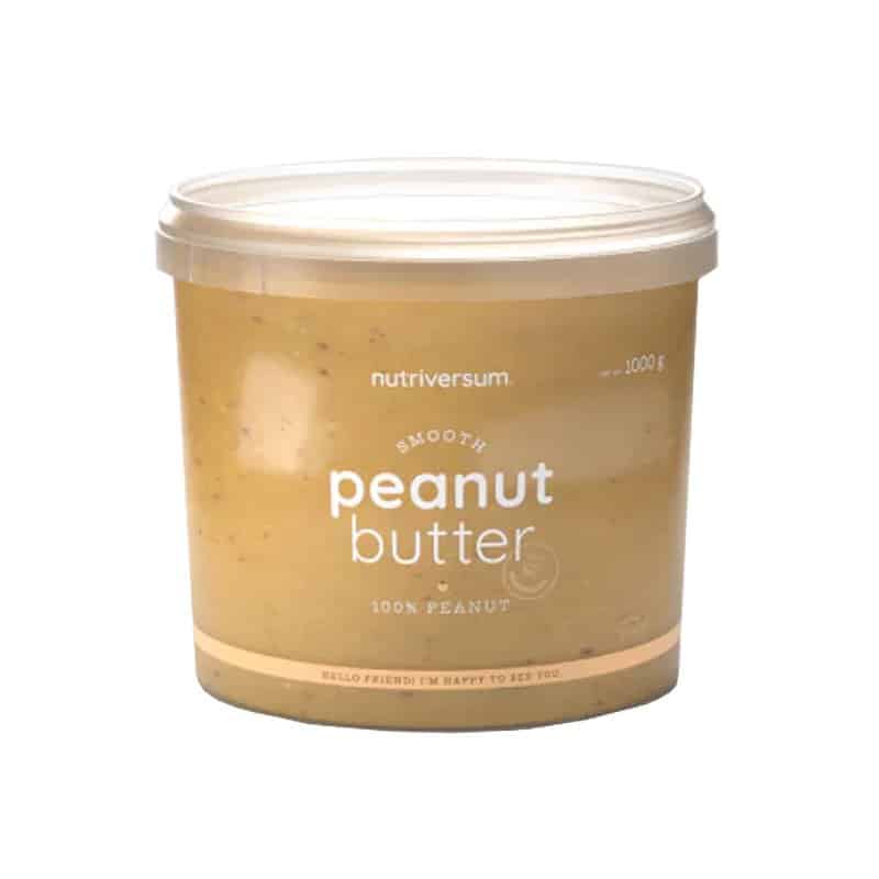 Nutriversum FOOD Peanut Butter smooth - 1000g 1 Nutriversum FOOD Peanut Butter smooth