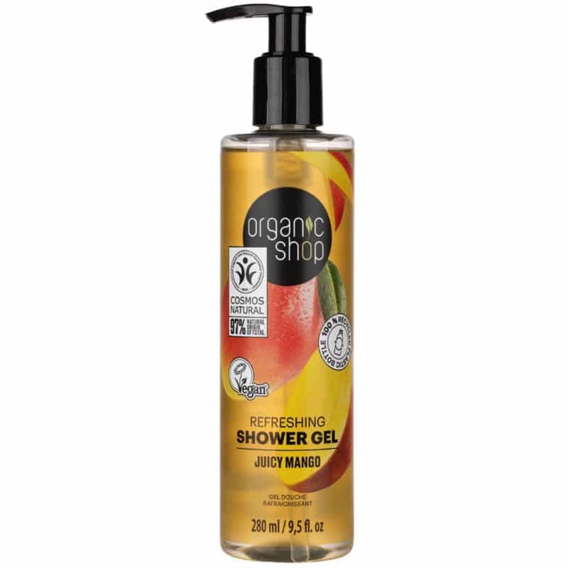Organic Shop Frissítő tusfürdő mangóval - 280ml 1 Organic Shop Frissítő tusfürdő mangóval