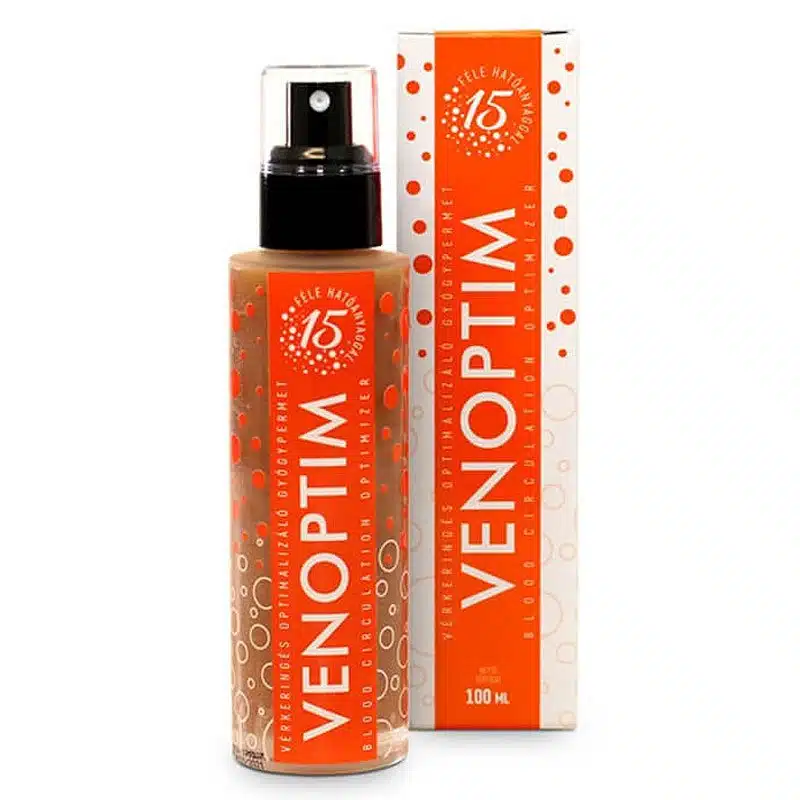 Venoptim Gyógypermet keringés javító - 100ml 1 Venoptim Gyógypermet keringés javító