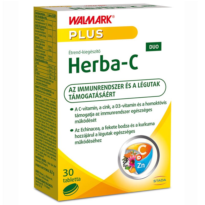 Walmark Herba-C DUO tabletta - 30db 1 Walmark Herba-C DUO