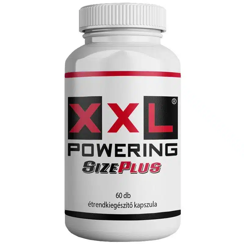 XXL Powering Size Plus for Men potencianövelő kapszula - 60db 1 XXL Powering Size Plus