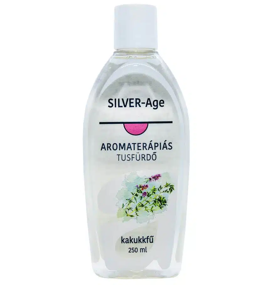 SILVER-Age Aromaterápiás Tusfürdő kakukkfű - 250ml 1 SILVER-Age Aromaterápiás Tusfürdő kakukkfű