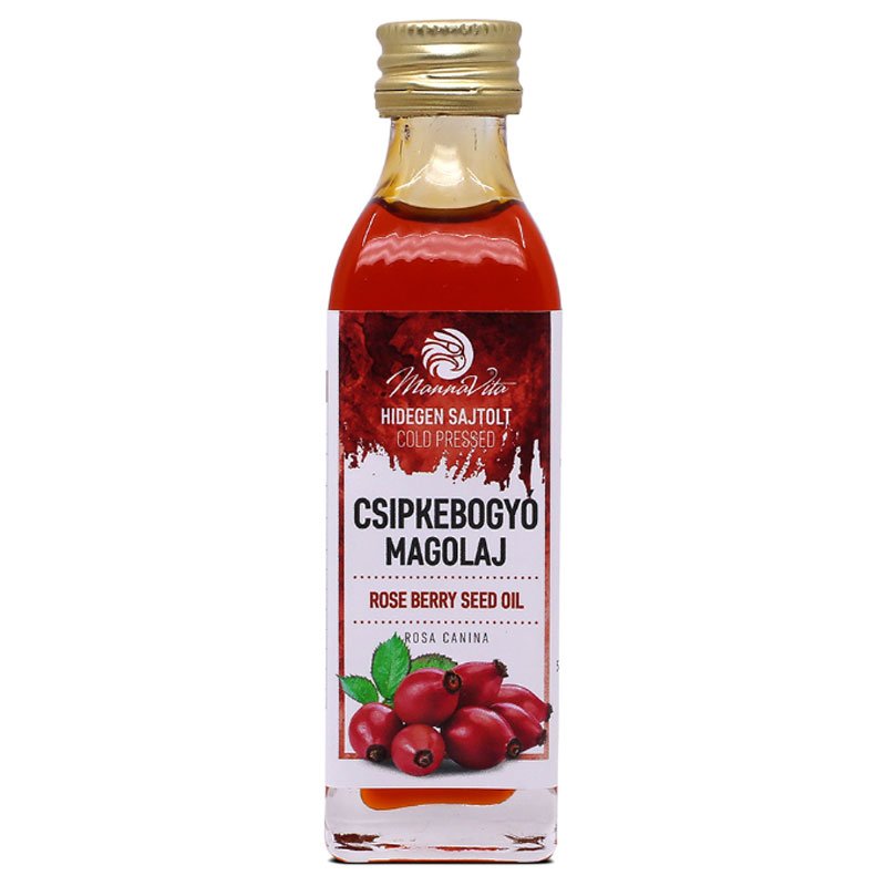Mannavita Csipkebogyó magolaj 100%-os üvegben - 40ml 1 Mannavita Csipkebogyó