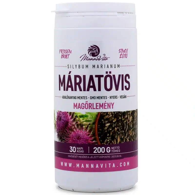 Mannavita Máriatövis Magőrlemény - 200g 1 Mannavita Máriatövis Magőrlemény