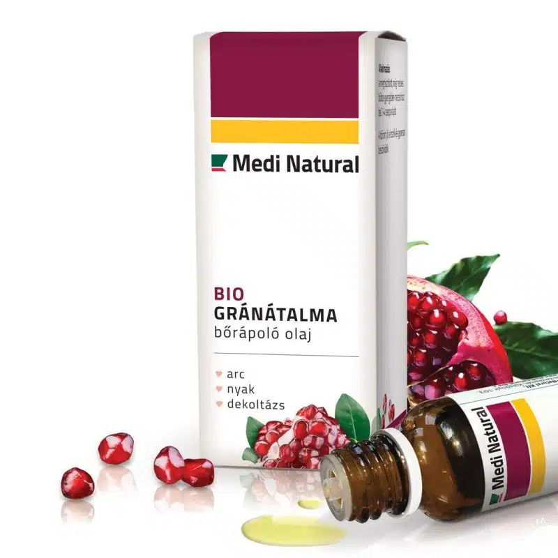 Medinatural Bio Gránátalma bőrápoló olaj - 20ml 1 Medinatural Bio Gránátalma bőrápoló
