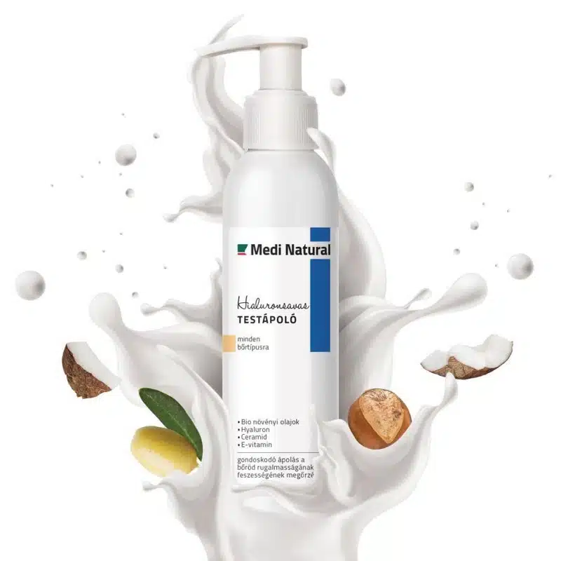 Medinatural Hialuronsavas testápoló - 150ml 1 Medinatural Hialuronsavas testápoló