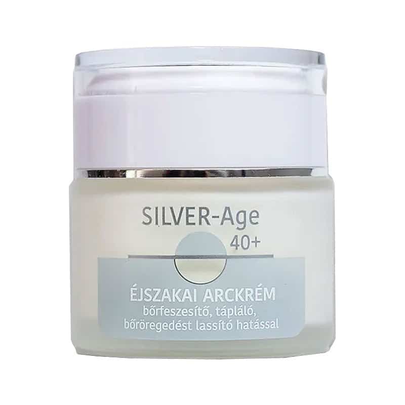 SILVER-Age 40+ Éjszakai arckrém - 50ml 1 SILVER-Age 40+ Éjszakai
