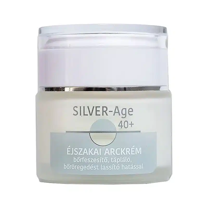 SILVER-Age 40+ Éjszakai arckrém - 50ml 1 SILVER-Age 40+ Éjszakai