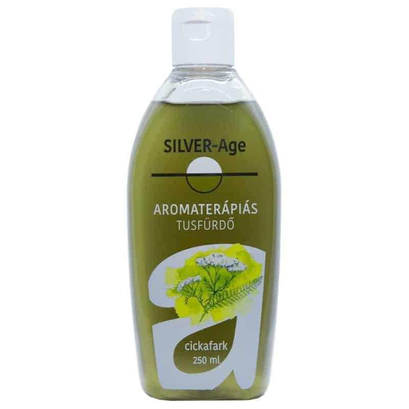 SILVER-Age Aromaterápiás Tusfürdő cickafark - 250ml 1 SILVER-Age Aromaterápiás Tusfürdő cickafark