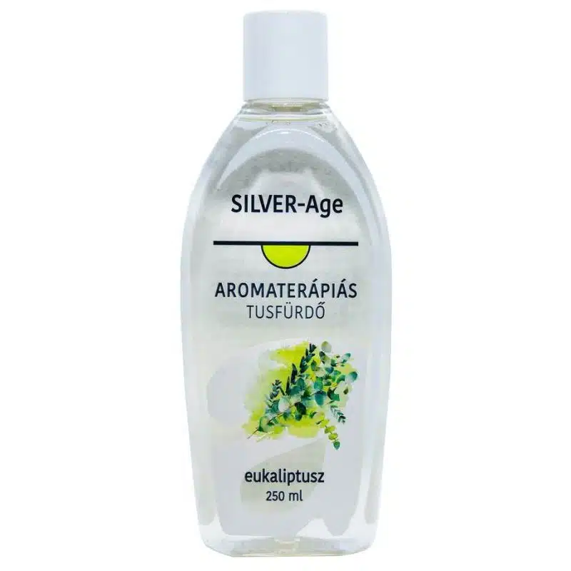 SILVER-Age Aromaterápiás Tusfürdő eukaliptusz - 250ml 1 SILVER-Age Aromaterápiás Tusfürdő eukaliptusz