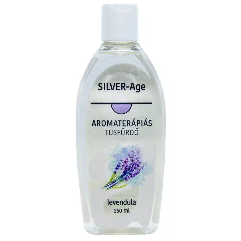 SILVER-Age Aromaterápiás Tusfürdő levendula - 250ml 1 SILVER-Age Aromaterápiás Tusfürdő levendula