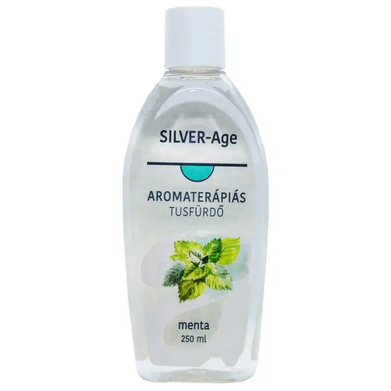 SILVER-Age Aromaterápiás Tusfürdő menta - 250ml 1 SILVER-Age Aromaterápiás Tusfürdő menta