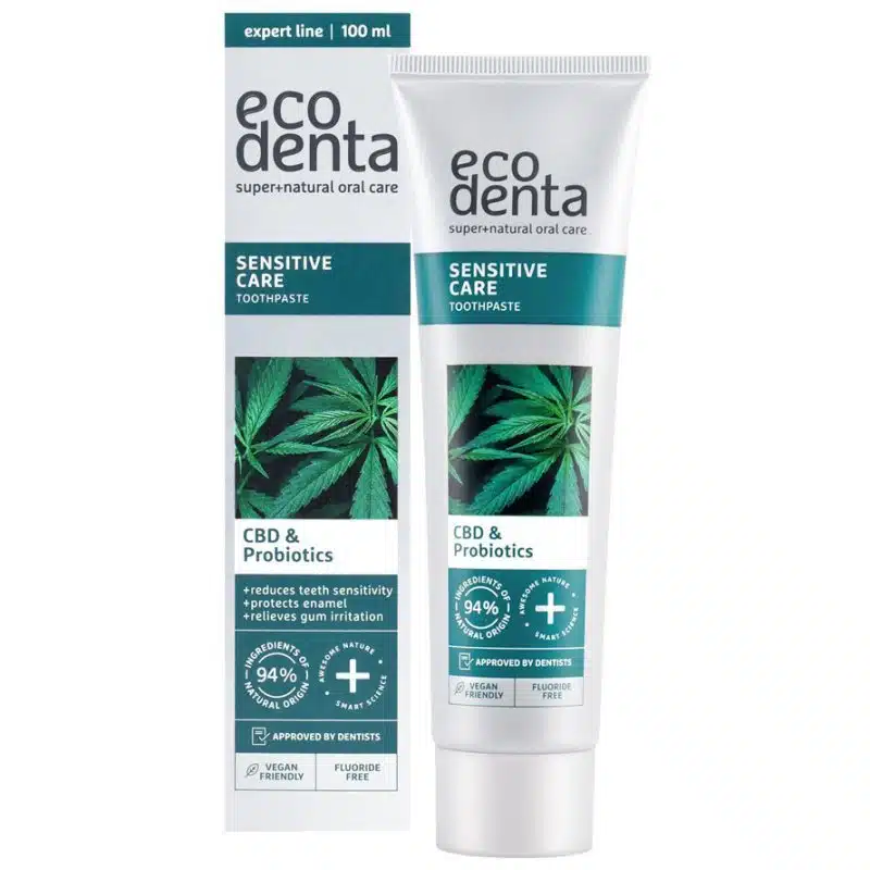 Ecodenta Szenzitív fogkrém CBD-vel - 100ml 1 Ecodenta Szenzitív fogkrém CBD-vel - 100ml