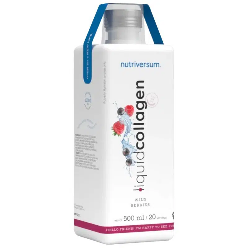 Nutriversum FLOW Collagen Liquid 10.000mg erdei gyümölcs - 500ml 1 Nutriversum FLOW Collagen Liquid 10.000mg erdei gyümölcs - 500ml