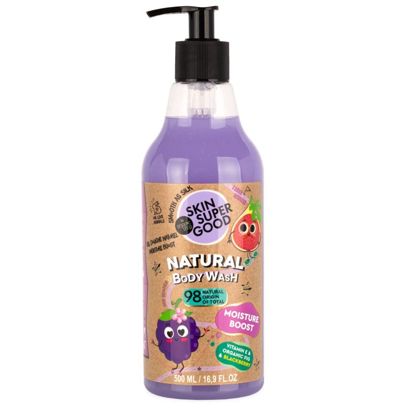 Skin Super Good Természetes Moisture Boost tusfürdő - 500ml 1 Skin Super Good Természetes Moisture Boost tusfürdő - 500ml