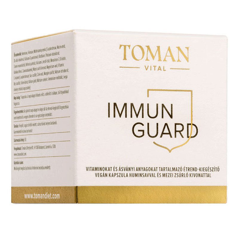 Toman Vital Immun Guard vegán kapszula - 30db 1 Toman Vital Immun Guard vegán kapszula - 30db