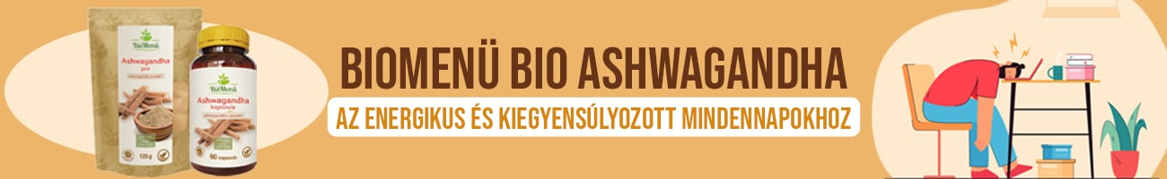 Biomenü Bio Ashwagandha kapszula