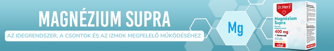 Dr. Herz Magnézium Supra 400mg + Szerves Cink kapszula