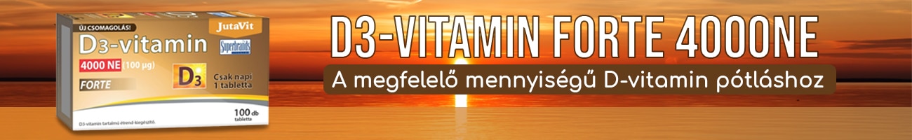 Jutavit D3-vitamin Forte 4000NE tabletta
