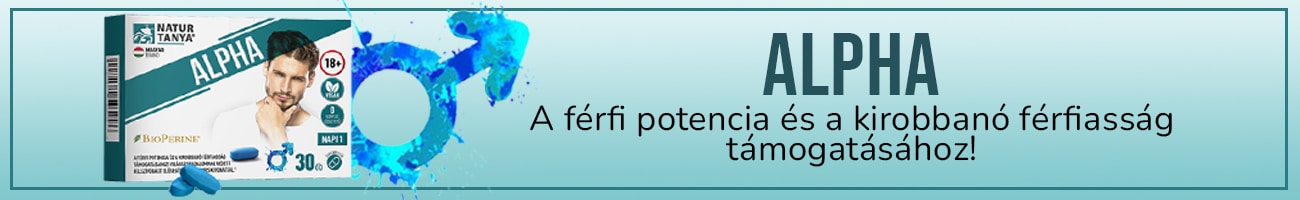 Natur Tanya ALPHA potencianövelő tabletta