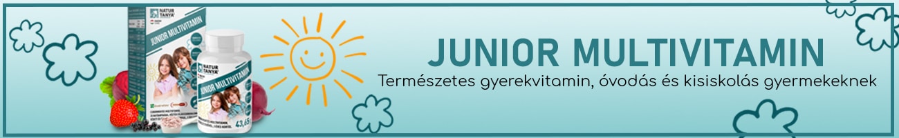 Natur Tanya Junior Multivitamin por eper ízben