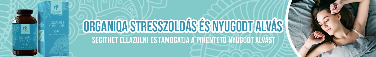 Organiqa Stresszoldás & Nyugodt Alvás kapszula