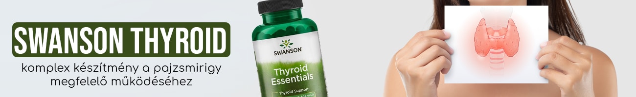 Swanson Thyroid – Pajzsmirigy Komplex kapszula
