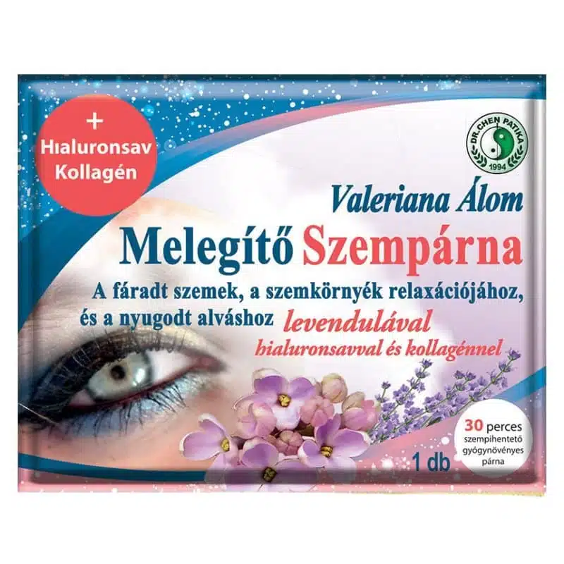 Dr. Chen Valeriana Álom Melegítő szempárna hyaluronnal - 1db 1 Dr. Chen Valeriana Álom Melegítő szempárna hyaluronnal - 1db
