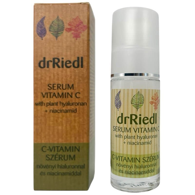 drRiedl C-vitamin szérum növényi hialuronnal és niacinamiddal 1 drRiedl C-vitamin szérum növényi hialuronnal és niacinamiddal