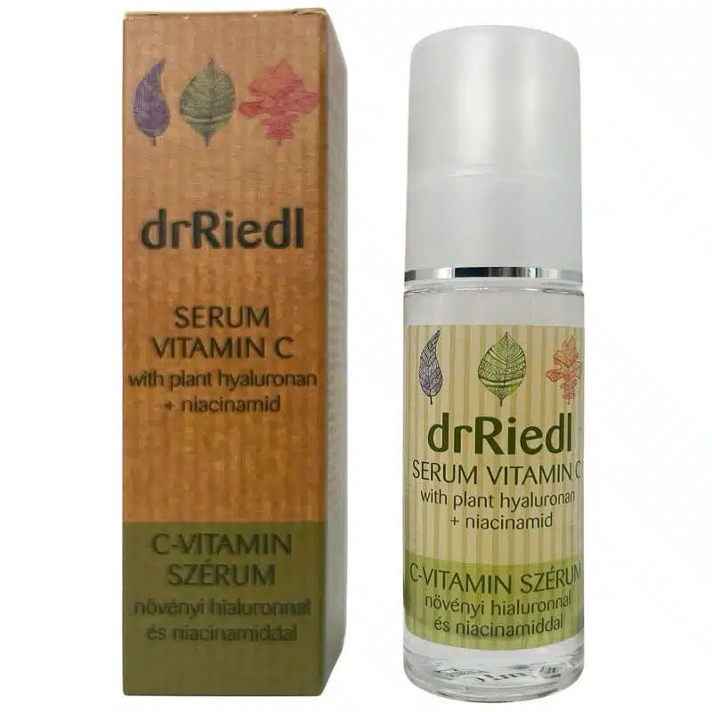 drRiedl C-vitamin szérum növényi hialuronnal és niacinamiddal 1 drRiedl C-vitamin szérum növényi hialuronnal és niacinamiddal