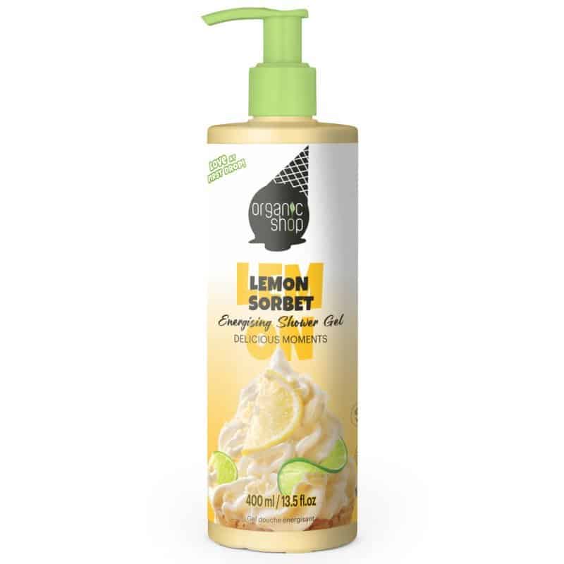Organic Shop Citrom sorbet Energizáló tusfürdő gél - 400ml 1 Organic Shop Citrom sorbet Energizáló tusfürdő gél - 400ml