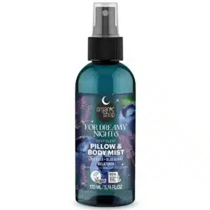 Organic Shop ''Deep sleep'' Párna- és testpermet levendulával, áfonyával és melatoninnal - 170ml
