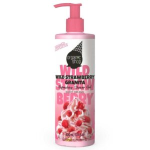 Organic Shop Erdei szamócás Granita Frissítő tusfürdő gél - 400ml