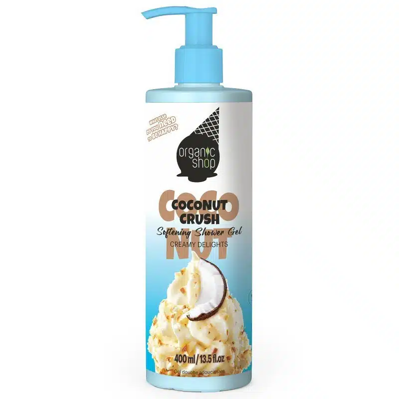 Organic Shop Kókusz fagyi Puhító tusfürdő gél - 400ml 1 Organic Shop Kókusz fagyi Puhító tusfürdő gél - 400ml